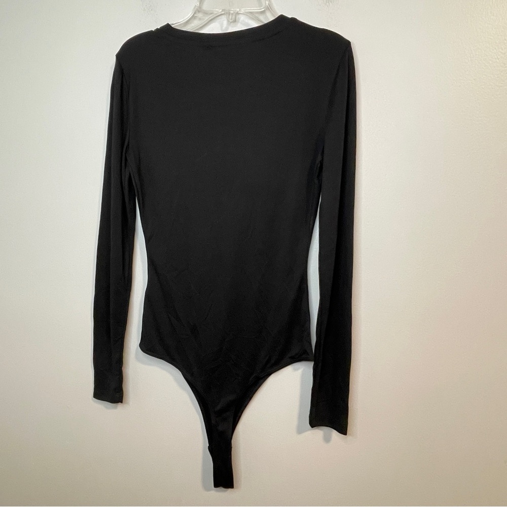 Elodie Ribbed Bodysuit in Black Small NWOT - Picture 3 of 7